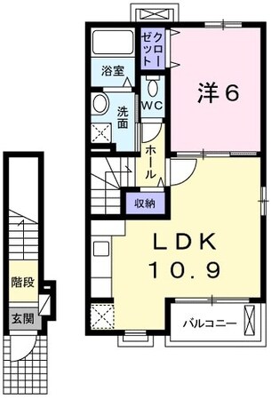 イーストウッズの物件間取画像